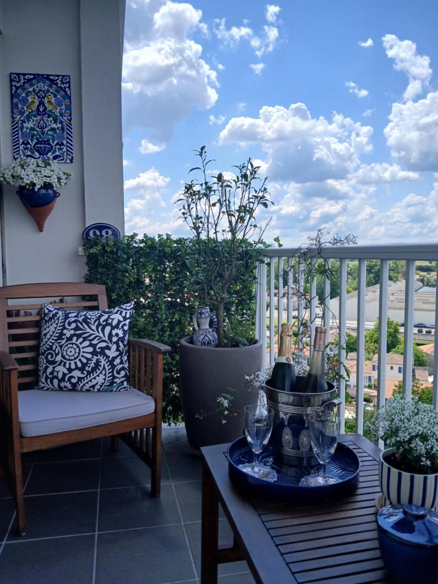 Mérignac "Boheme Chic" Trama Direct Aeroport Et Bordeaux Centre Station Alfred De Vigny 4Mn De L'Appartement Parking Gratuit מראה חיצוני תמונה